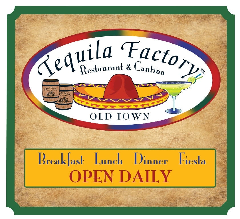 Food from Old Town Tequila Factory