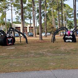 Bodenhamer Recreation Center - Drove by here today, the spider decorations are clever.