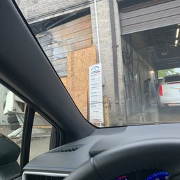 Getting the car cleaned! Getting the car cleaned!