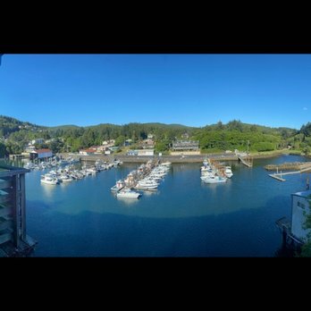 Bay View Thai Kitchen - View of Depoe Bay harbor from our table... Stunning! - Thai Near Me - Depoe Bay, Oregon Bay View Thai Kitchen - View of Depoe Bay harbor from our table... Stunning! - Thai Near Me - Depoe Bay, Oregon