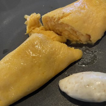 Sparrow + Wolf - Dashi rolled omelet 5/5 - New American Near Me - Las Vegas, Nevada Sparrow + Wolf - Dashi rolled omelet 5/5 - New American Near Me - Las Vegas, Nevada