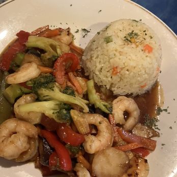 BoondocksPK Bar & Grill - Special shrimp stirfry - American Near Me - Graford, Texas