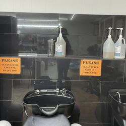 Atlanta Beauty & Barber Academy - We used to keep all of our sanitizers here. Here is what it looks like every day now, with no sanitizer in sight.