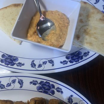 Acropolis - Two appetizers: fried zucchini & red pepper humus and pita bread - Greek Near Me - Harker Heights, Texas Acropolis - Two appetizers: fried zucchini & red pepper humus and pita bread - Greek Near Me - Harker Heights, Texas