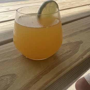 The Banks Grill - Pineapple mango mimosa - Seafood Near Me - Morehead City, North Carolina The Banks Grill - Pineapple mango mimosa - Seafood Near Me - Morehead City, North Carolina
