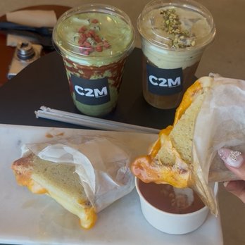 Coffee2Me - Grilled cheese and tomato soup. Strawberry matcha and pistachio cream coffee - Coffee & Tea Near Me - Los Angeles, California Coffee2Me - Grilled cheese and tomato soup. Strawberry matcha and pistachio cream coffee - Coffee & Tea Near Me - Los Angeles, California