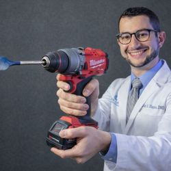 Jordan L. Schapiro DDS - He doesn't drill often, but when he does, he brings out the big stuff....just kidding.  he is a fantastic surgeon with excellent compassion