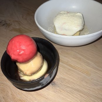 Canje - Rum punch dessert, Tres leches in back - Caribbean Near Me - Austin, Texas Canje - Rum punch dessert, Tres leches in back - Caribbean Near Me - Austin, Texas