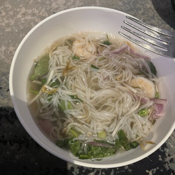 Fire Bowl - Shrimp pho with Thai veggies - Asian Fusion Near Me - West Hazleton, Pennsylvania