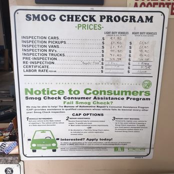 Arcadia Smog Test Only Center - Smog Check Stations Near Me - Arcadia, California