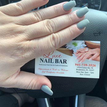Luxe Nail Bar - Nail Salons Near Me - Bradenton, Florida