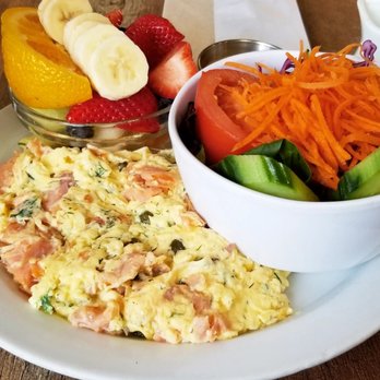 Chloe's Cafe - Salmon Scramble - Breakfast & Brunch Near Me - San Francisco, California Chloe's Cafe - Salmon Scramble - Breakfast & Brunch Near Me - San Francisco, California