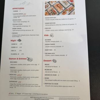 Sushi Fever - Menu - Conveyor Belt Sushi Near Me - Albuquerque, New Mexico