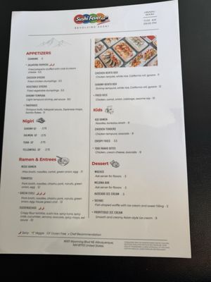 Menu photo 2 Sushi Fever Albuquerque, NM