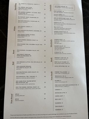 Menu photo 3 Goldfinch Tavern Seattle, WA Menu photo 3 Goldfinch Tavern Seattle, WA