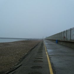 Aldrington Basin Harbour wall