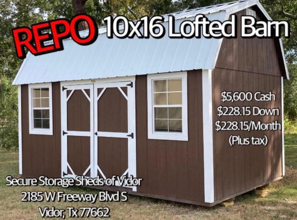 SECURE STORAGE SHEDS OF VIDOR 16 Photos 2185 W Fwy Blvd S, Vidor