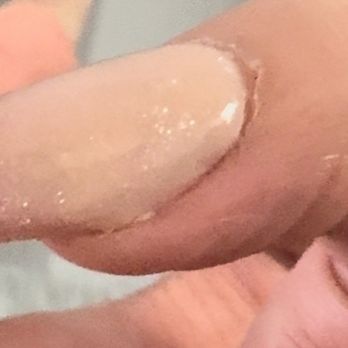 Bliss Nails & Spa 1 - Chunks in the gel - Nail Salons Near Me - La Mesa, California