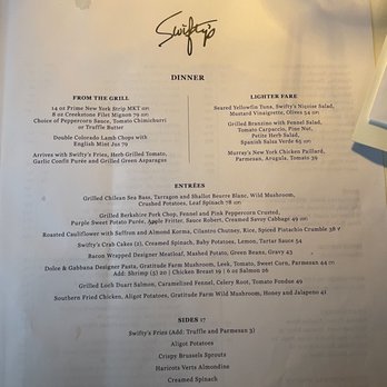 Swifty’s - Menu - American Near Me - Palm Beach, Florida Swifty’s - Menu - American Near Me - Palm Beach, Florida