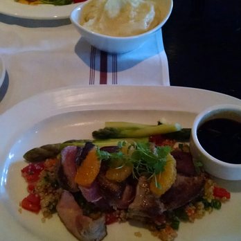 Bistro Niko - Delectable duck with quinoa salad and veg - French Near Me - Atlanta, Georgia Bistro Niko - Delectable duck with quinoa salad and veg - French Near Me - Atlanta, Georgia