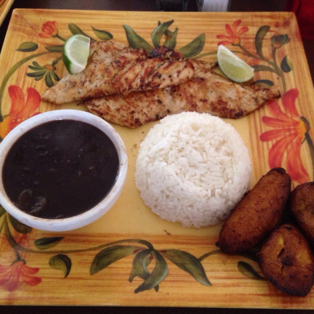 Salt & Pepper Chef - Grilled chicken with rice and plantains - Latin American Near Me - Pompano Beach, Florida