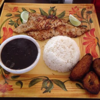 Salt & Pepper Chef - Grilled chicken with rice and plantains - Latin American Near Me - Pompano Beach, Florida