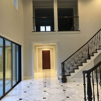 LC Tile - a staircase leading to a second floor - Tiling Near Me