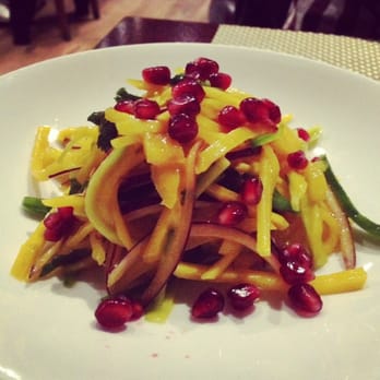 Zayna - Their mango salad with passion fruit dressing is out of this world!!! - Indian Near Me - London, XGL Zayna - Their mango salad with passion fruit dressing is out of this world!!! - Indian Near Me - London, XGL