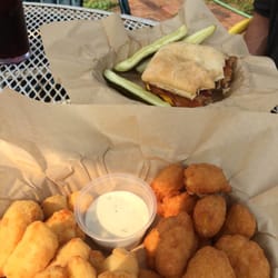 Buckhorn Bar & Grill - Fritters just as delicious as last year! Owners still sweet, food still delicious!