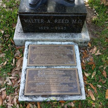 Cate Square Park - Doctor Walter A. Reed memorial. - Parks Near Me - Hammond, Louisiana