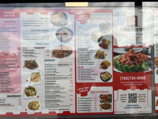 Menu photo 2 China Fusion Oceanside, CA Menu photo 2 China Fusion Oceanside, CA