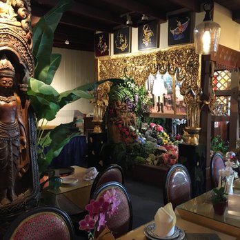 Bangkok West - Super cool ornate inside seating - Thai Near Me - Aptos, California Bangkok West - Super cool ornate inside seating - Thai Near Me - Aptos, California