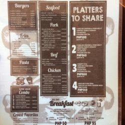 Portside Cafe - Menu