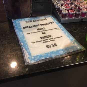 Java Town - Breakfast burritos! They also have muffins and oatmeal for breakfast. - Coffee & Tea Near Me - Winnemucca, Nevada