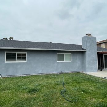 J. Floyd Lath & Plaster - Back (AFTER) - Stucco Services Near Me J. Floyd Lath & Plaster - Back (AFTER) - Stucco Services Near Me