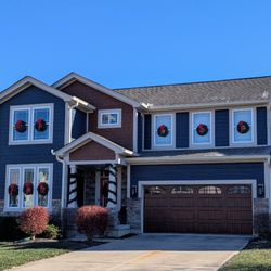 Primo Exteriors - Diamond Kote wood composite siding installed in fall of 2024.