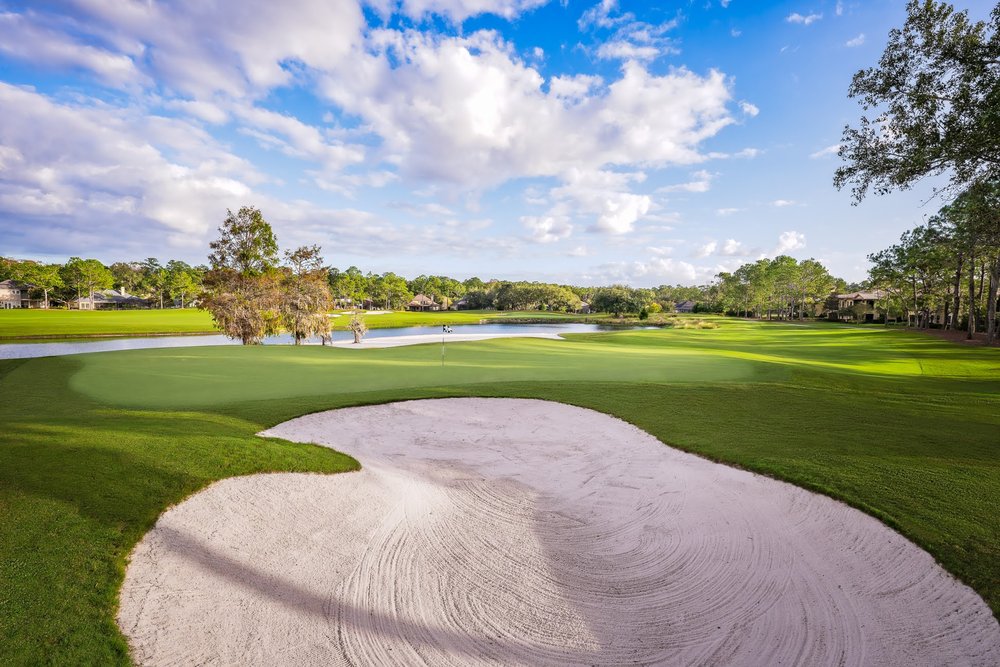 King & Bear Golf Course Logo