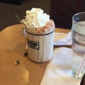 IHOP - This is how my hot chocolate was given to me - Breakfast & Brunch Near Me - Spring Valley, New York