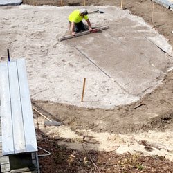 Snell’s Outdoor Services - Screening stone to lay patio stones