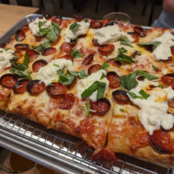 Pizzalina - Gio's Special, squared pizza. - Pizza Near Me - Walnut Creek, California Pizzalina - Gio's Special, squared pizza. - Pizza Near Me - Walnut Creek, California