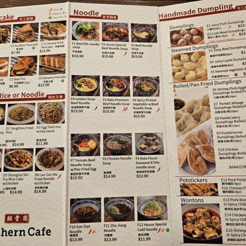 Northern Cafe - Menu 1/2026 - Chinese Near Me - Irvine, California