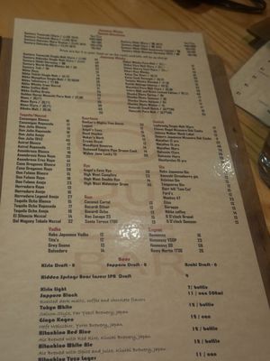 Menu photo 5 Tori Bar Tampa, FL Menu photo 5 Tori Bar Tampa, FL