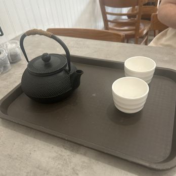 Dangela's Dumplings - Teapot to share with friends! - Dim Sum Near Me - Libertyville, Illinois