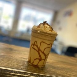 Hug A Mug Coffee Shop - Caramel iced coffee