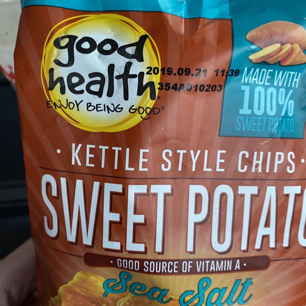 Smoothie King - A year old expired sweet potato chips. Gross!! - Juice Bars & Smoothies Near Me - Dallas, Texas Smoothie King - A year old expired sweet potato chips. Gross!! - Juice Bars & Smoothies Near Me - Dallas, Texas