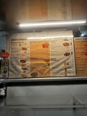 Menu photo 1 Crispy Streets Miami, FL