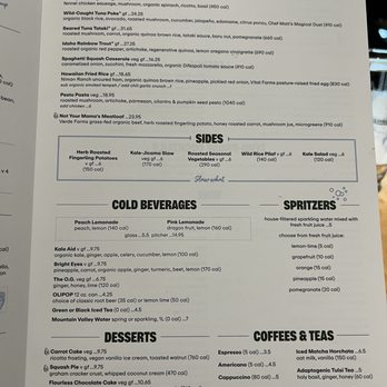 True Food Kitchen - Menu March 2024 - Vegetarian Near Me - Plano, Texas True Food Kitchen - Menu March 2024 - Vegetarian Near Me - Plano, Texas