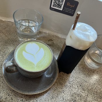 The Royal - Matcha Latte and Cold Brew with vanilla cream - Coffee & Tea Near Me - Washington, DC, District of Columbia The Royal - Matcha Latte and Cold Brew with vanilla cream - Coffee & Tea Near Me - Washington, DC, District of Columbia