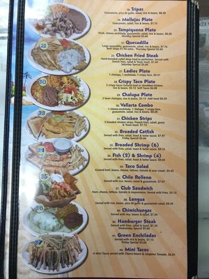 Menu photo 2 Taqueria Vallarta 2 Mathis, TX