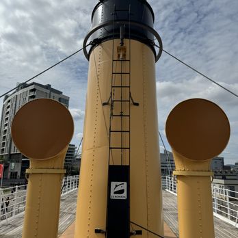 Titanic Belfast - Standing on the Nomadic - Museums Near Me - Belfast, LSB